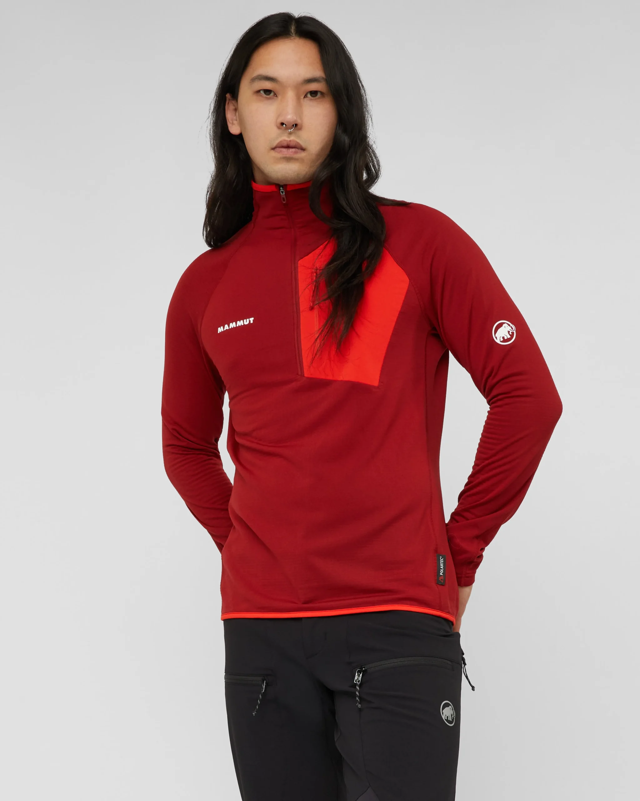 Aenergy Light ML Half Zip Pull Men