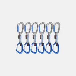 Crag Keylock Wire 10 cm Indicator 6-Pack Quickdraws