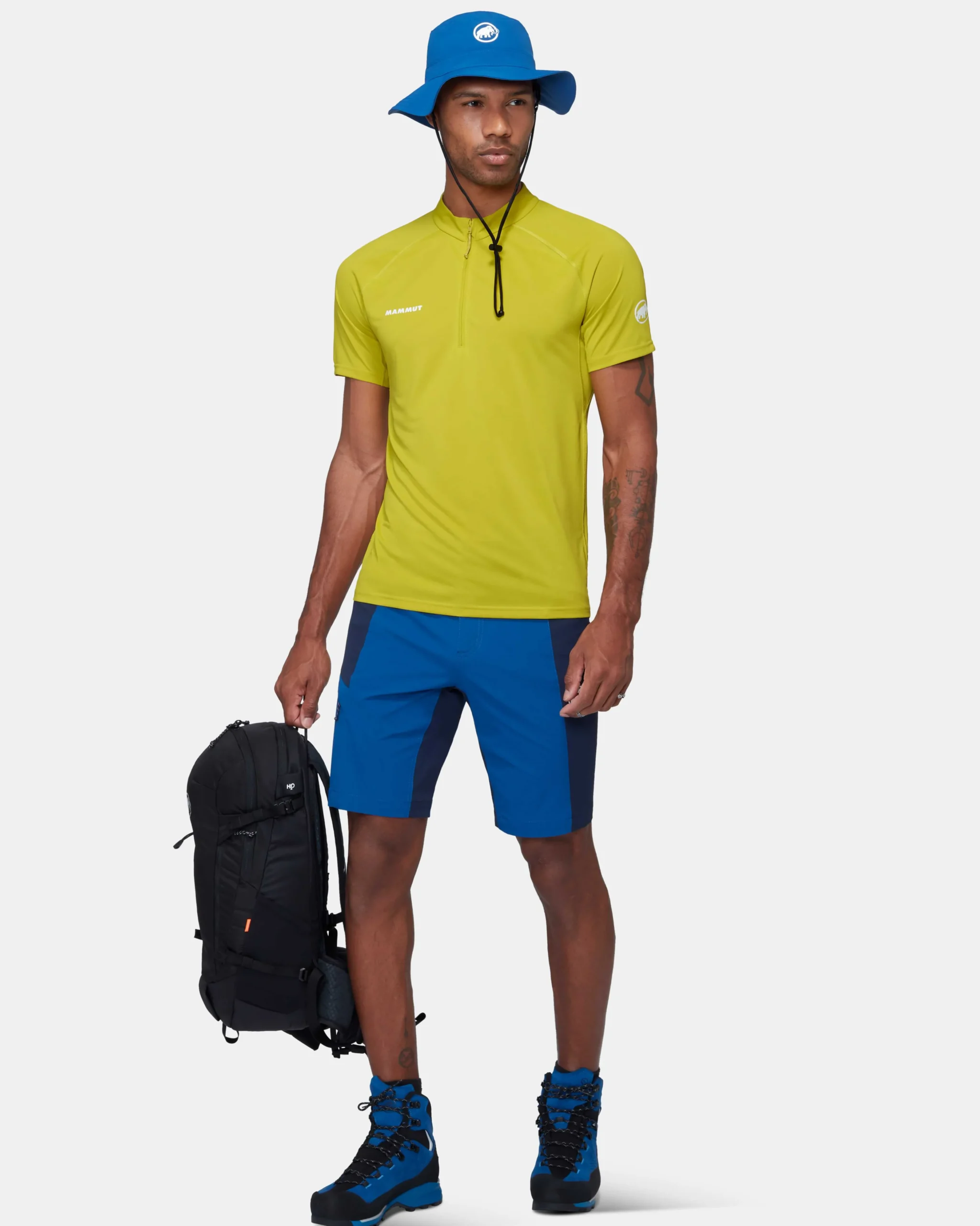 Ducan FL Half Zip T-Shirt Men