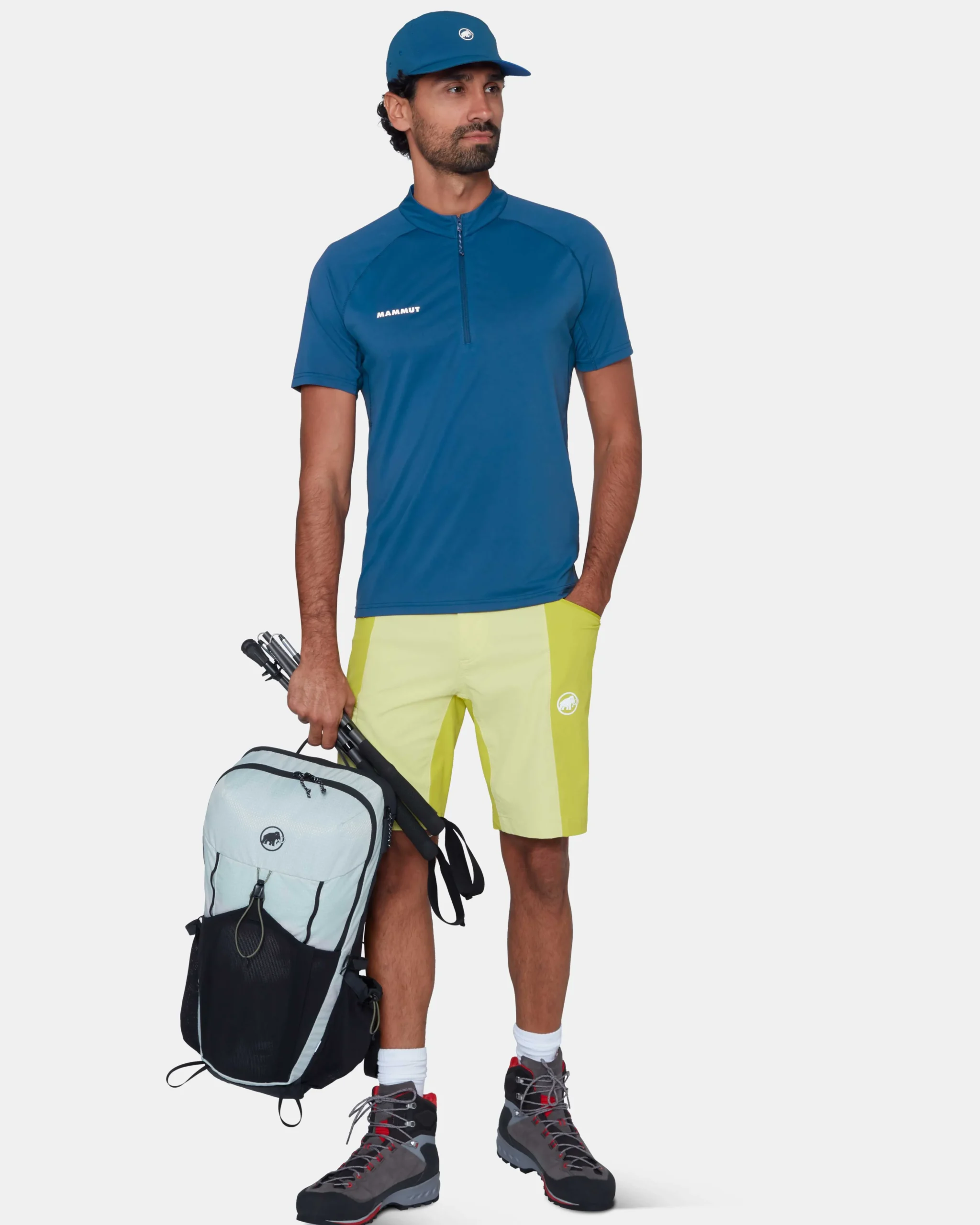 Ducan FL Half Zip T-Shirt Men