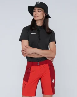 Ducan FL Half Zip T-Shirt Women