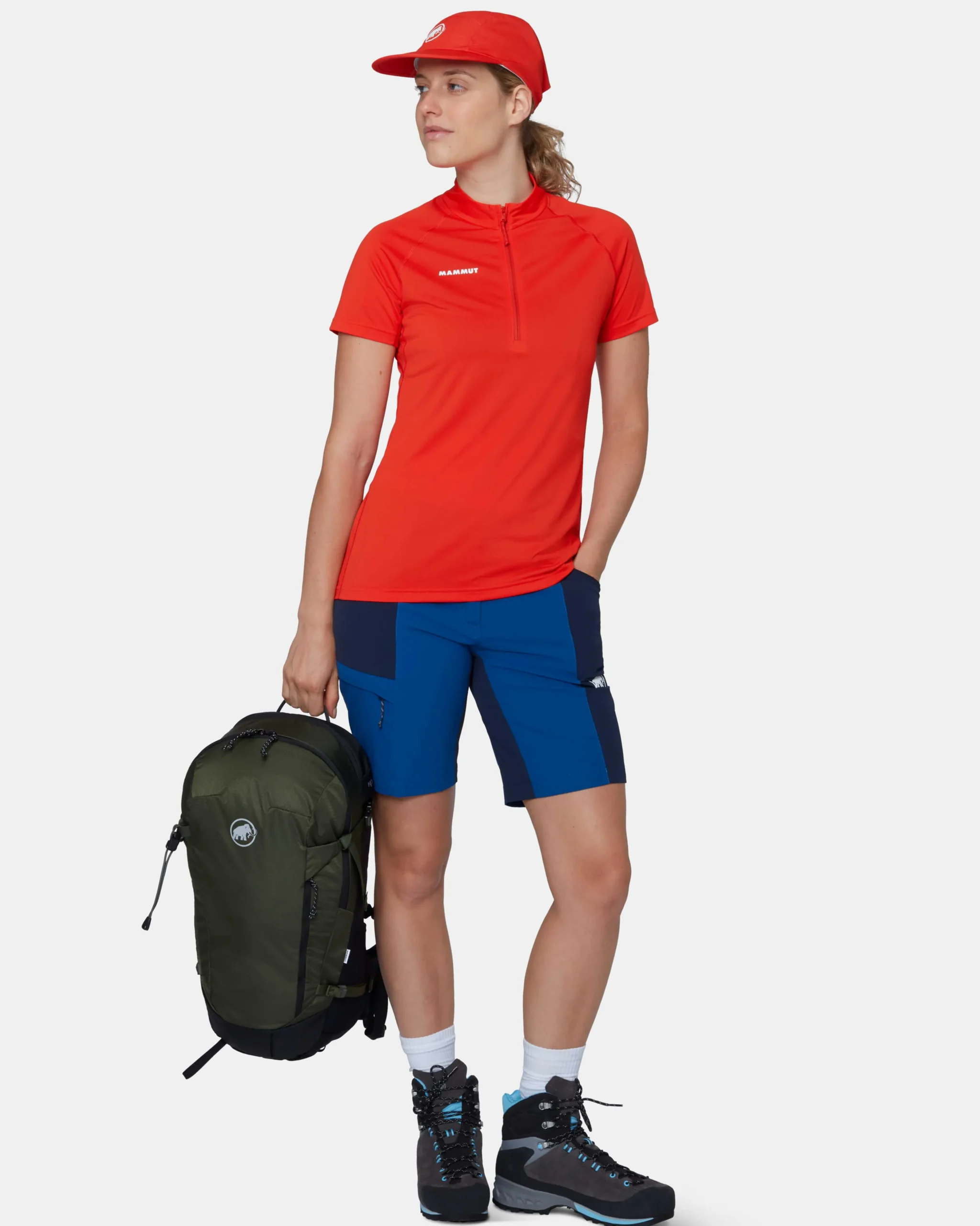Ducan FL Half Zip T-Shirt Women