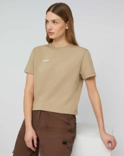Mammut Base Cropped T-Shirt Women Mini Logo