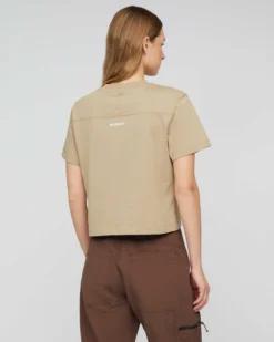 Mammut Base Cropped T-Shirt Women Mini Logo