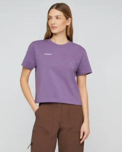 Mammut Base Cropped T-Shirt Women Mini Logo