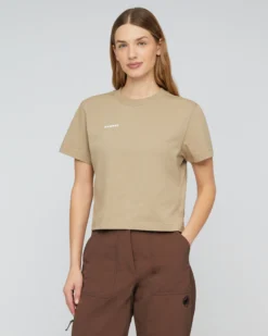 Mammut Base Cropped T-Shirt Women Mini Logo