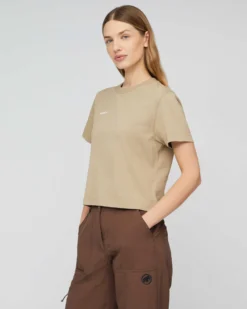 Mammut Base Cropped T-Shirt Women Mini Logo