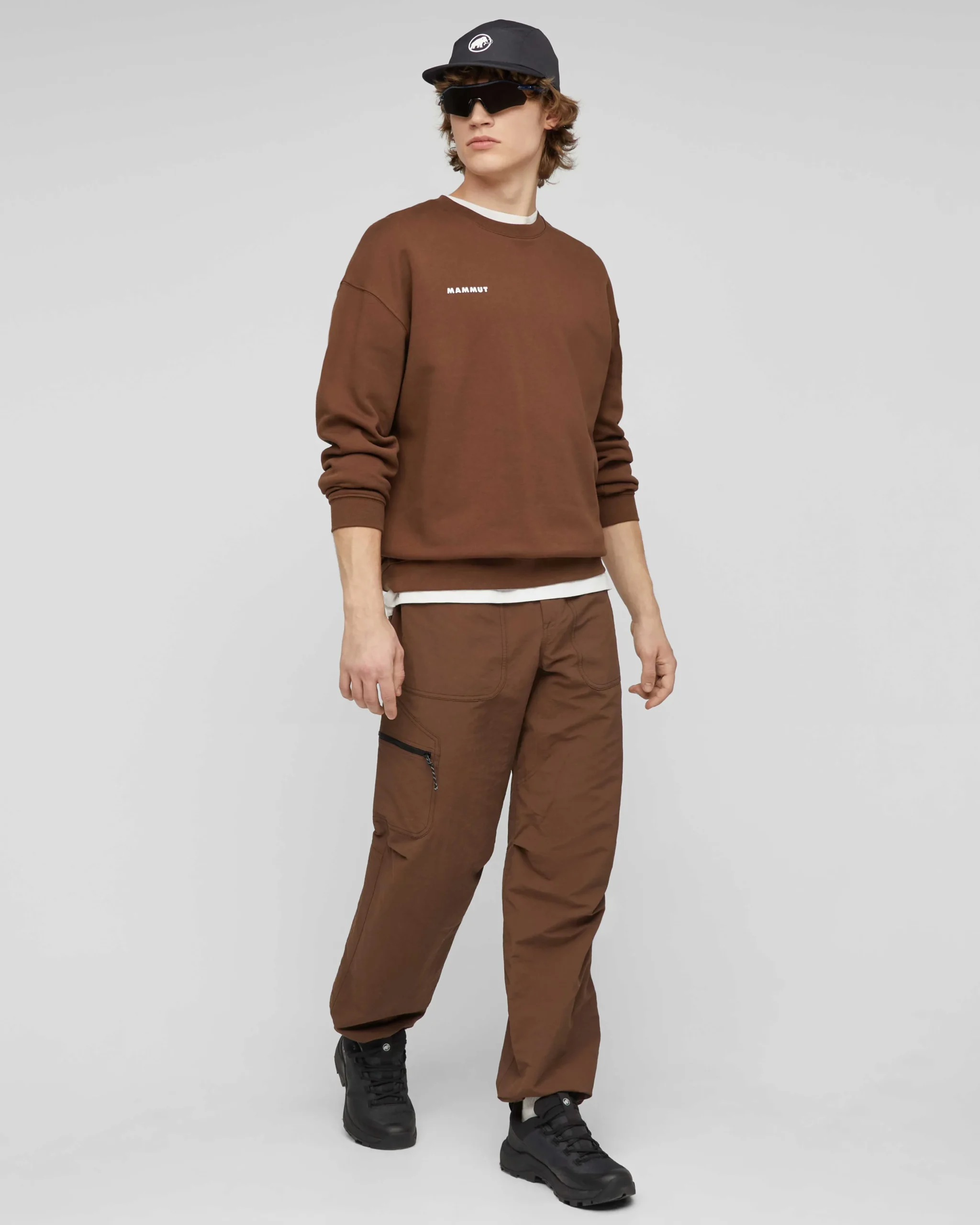Mammut Base ML Crew Neck Men Mini Logo
