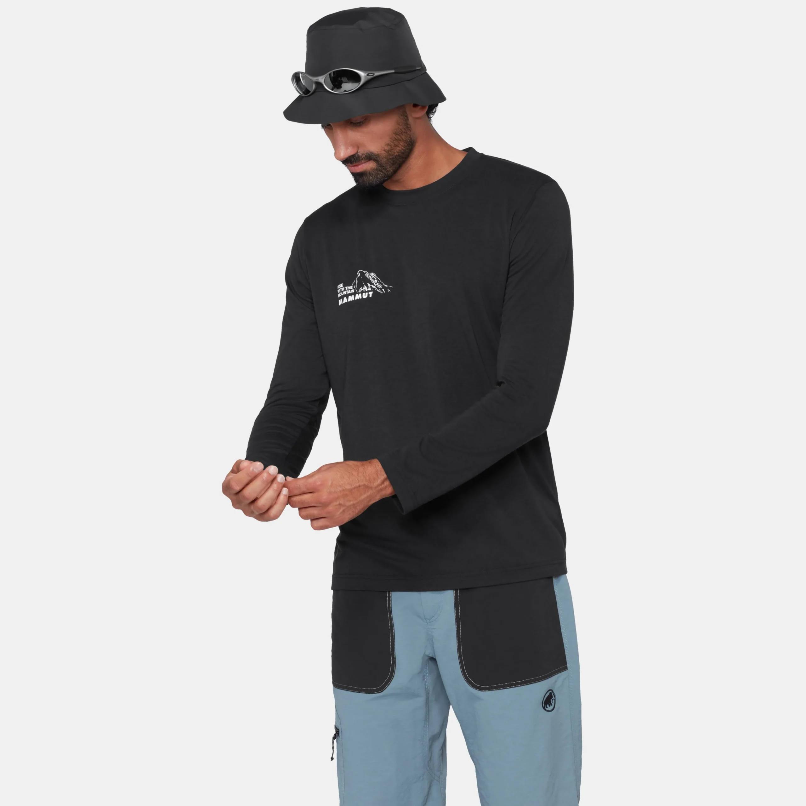 Mountain Longsleeve T-Shirt Men Bluemlisalphorn