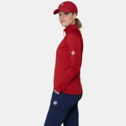 Taiss ML Half Zip Pull Women